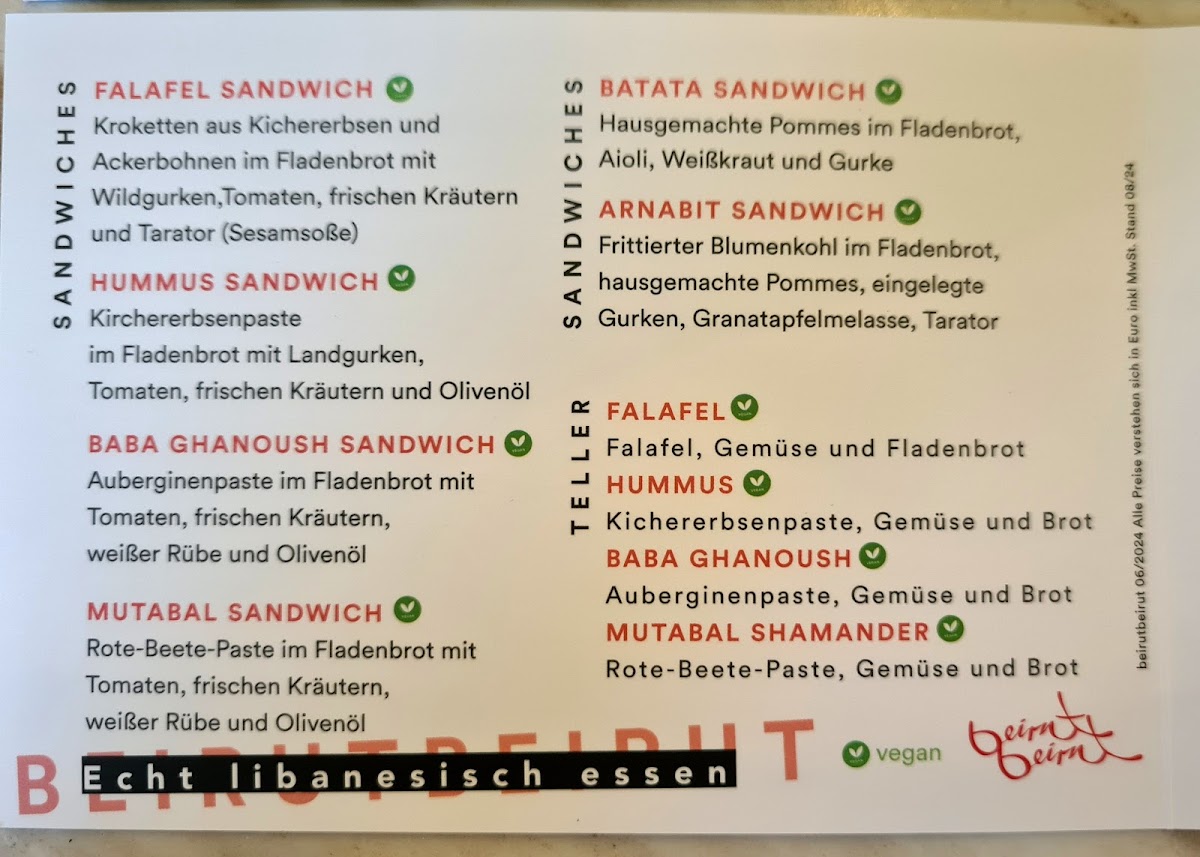 Menu Beirutbeirut-1