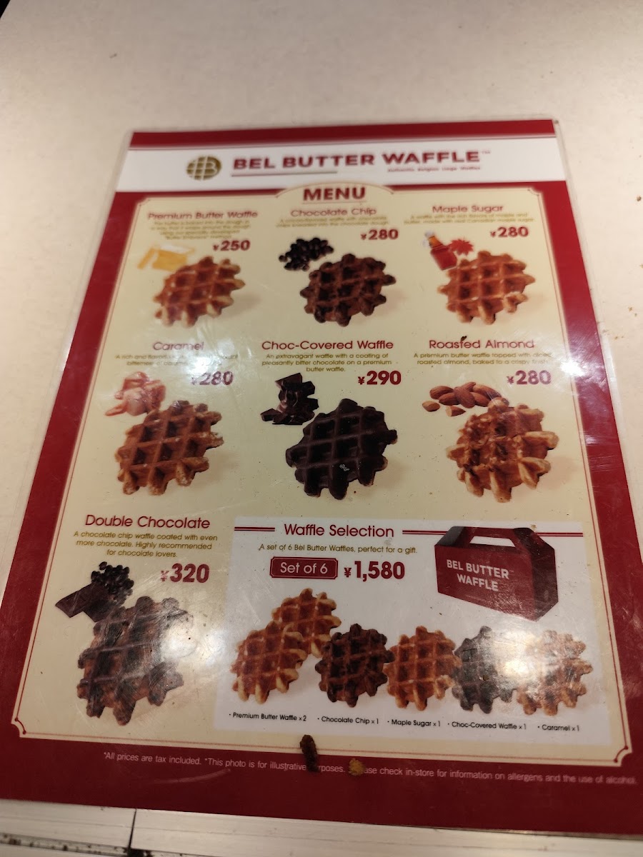 Menu Bel Butter Waffle（ベルバターワッフル） ヨドバシAkiba店-8