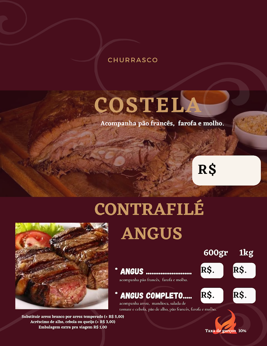 Menu Bela Brasa Dracena-8