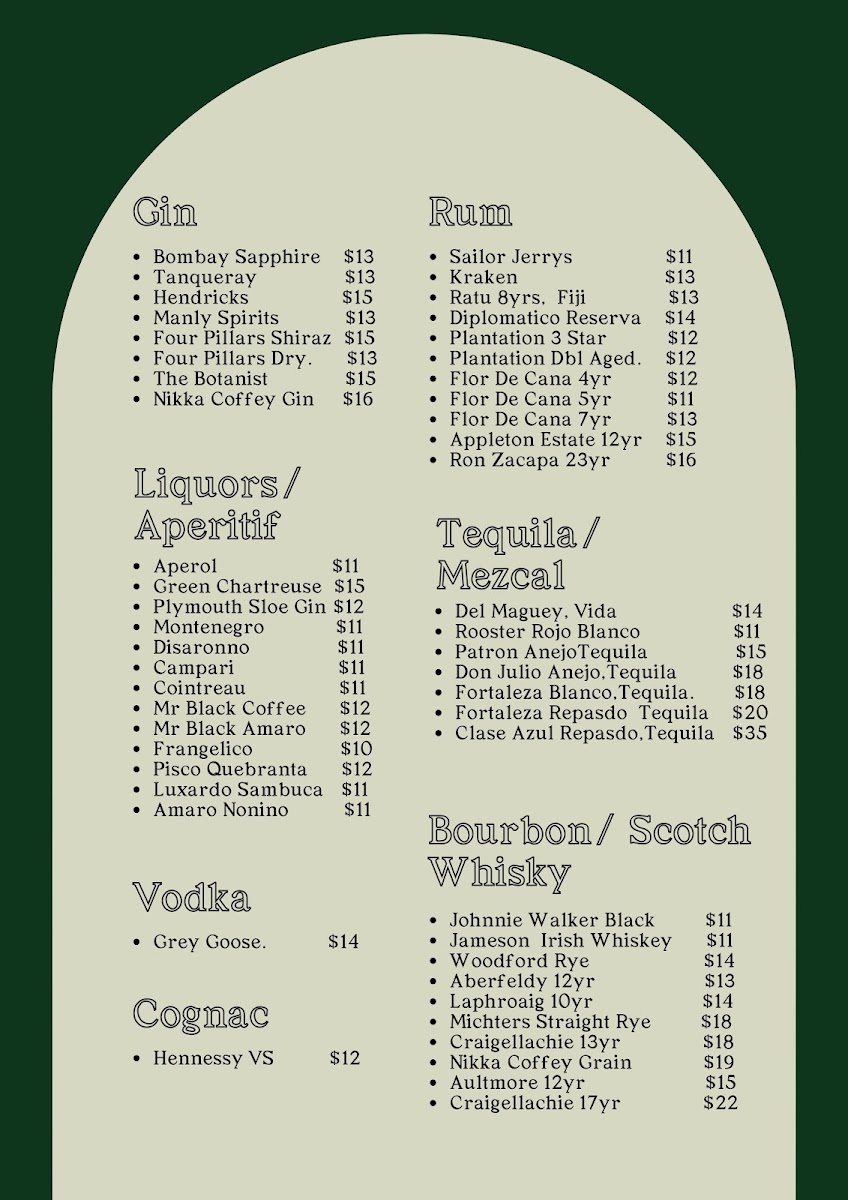 Menu Belgrave Cartel-7