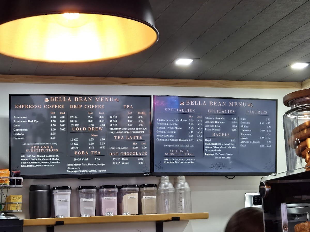 Menu Bella Bean Coffee Shop-2