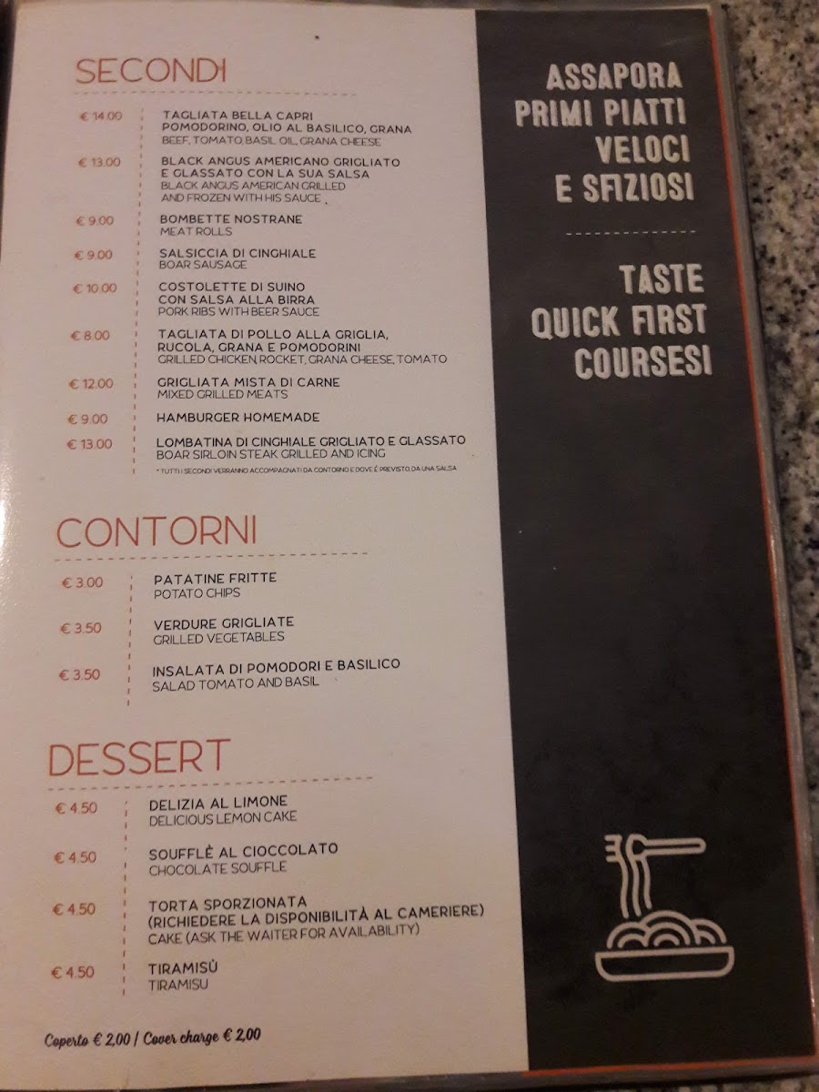 Menu Bella Capri-3