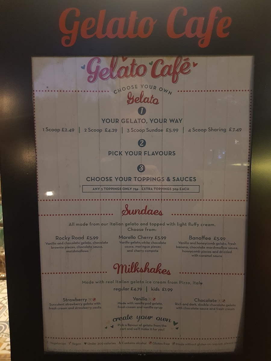 Menu Bella Italia - Center Parcs Sherwood-7