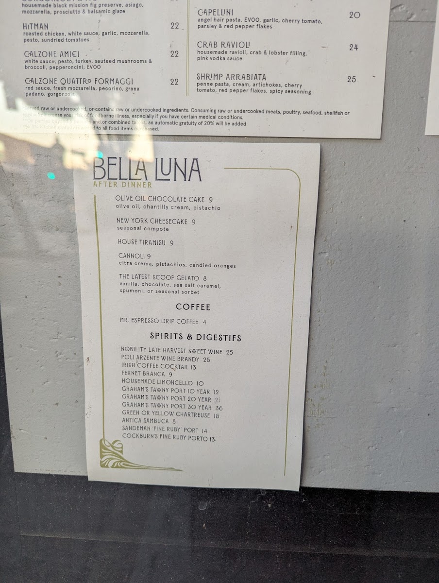 Menu Bella Luna-3