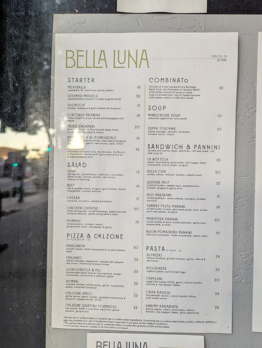 Menu Bella Luna-5