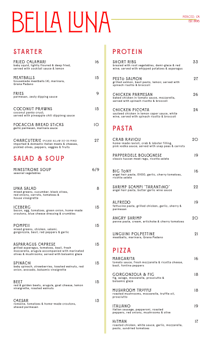 Menu Bella Luna-6