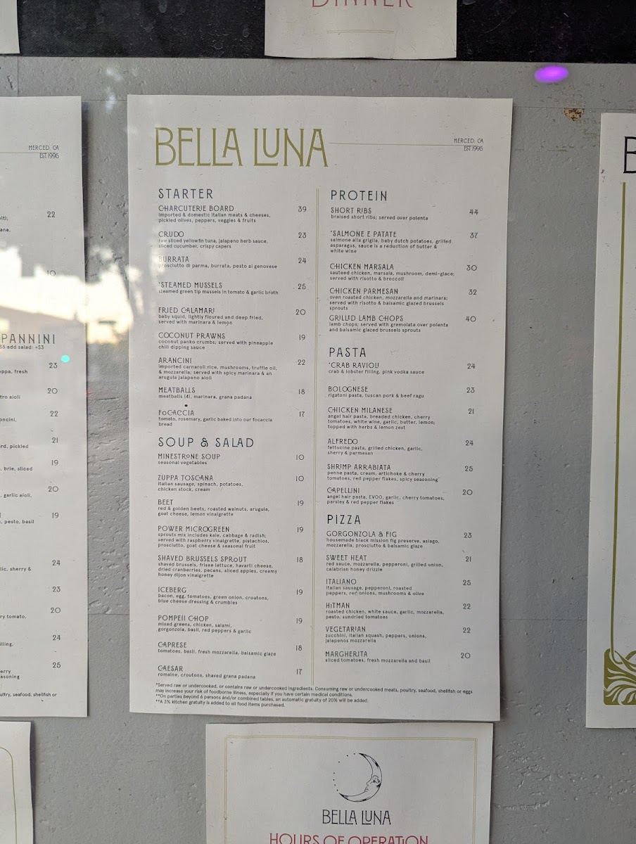Menu Bella Luna-9