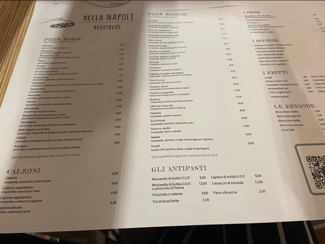 Menu Bella Napoli-10