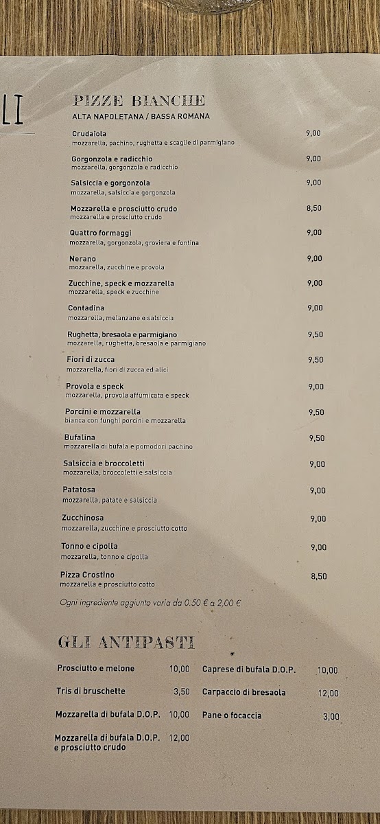 Menu Bella Napoli-2