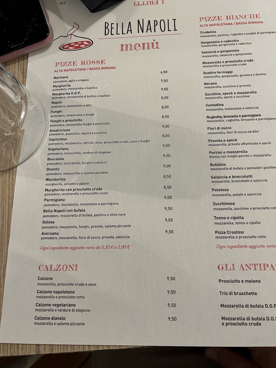 Menu Bella Napoli-8