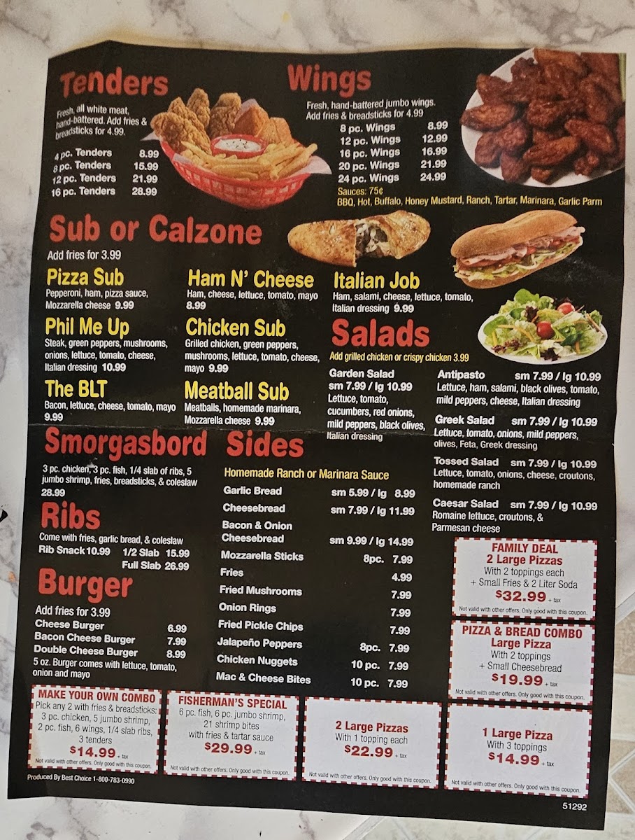 Menu Bella Pizza-3