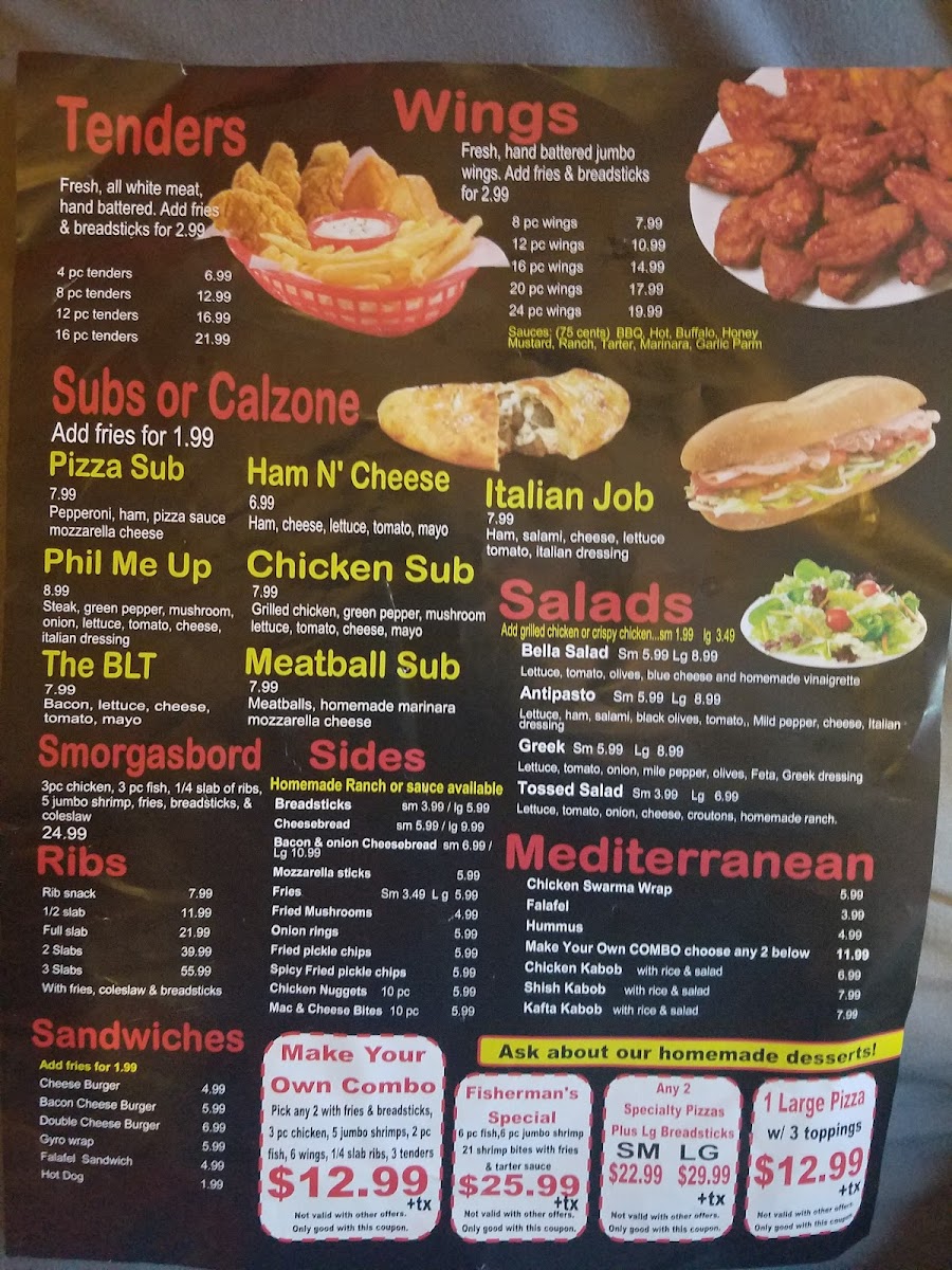 Menu Bella Pizza-4