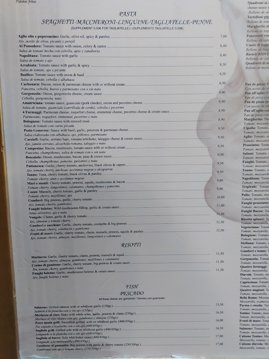 Menu Bella Roma-1