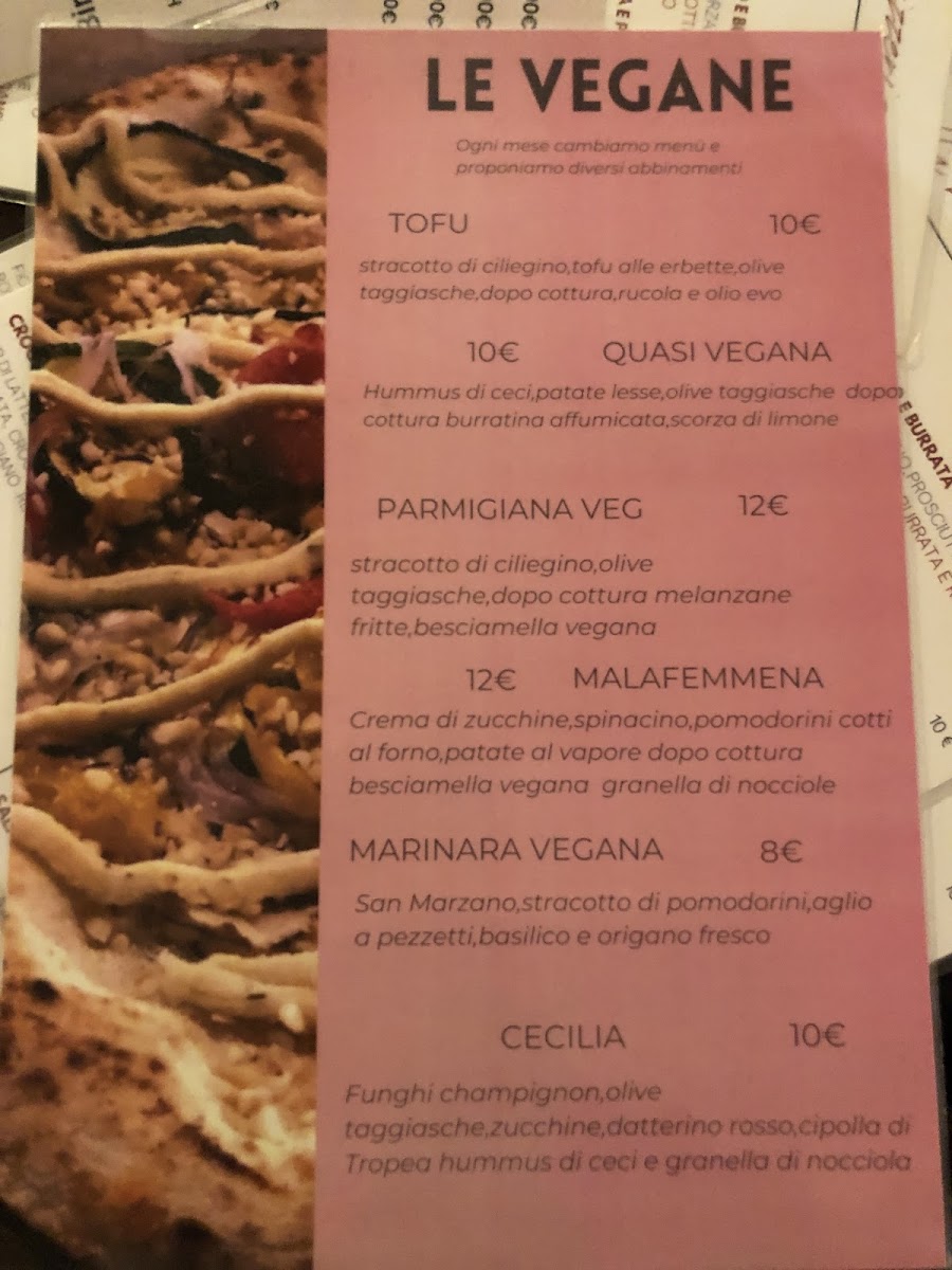 Menu Bella Vita Pizzeria & Dopo Cena-5