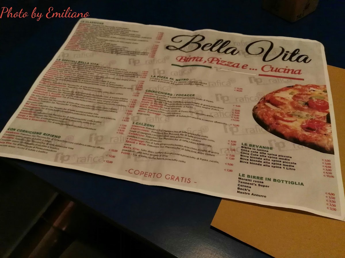 Menu Bella Vita Pizzeria & Dopo Cena-6