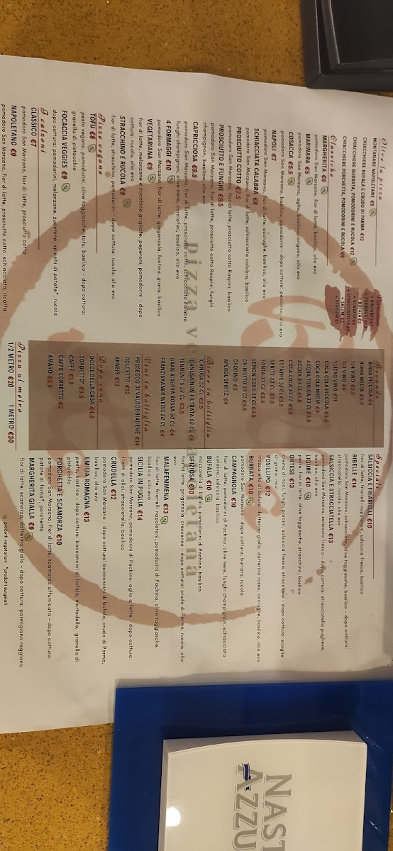 Menu Bella Vita Pizzeria & Dopo Cena-7