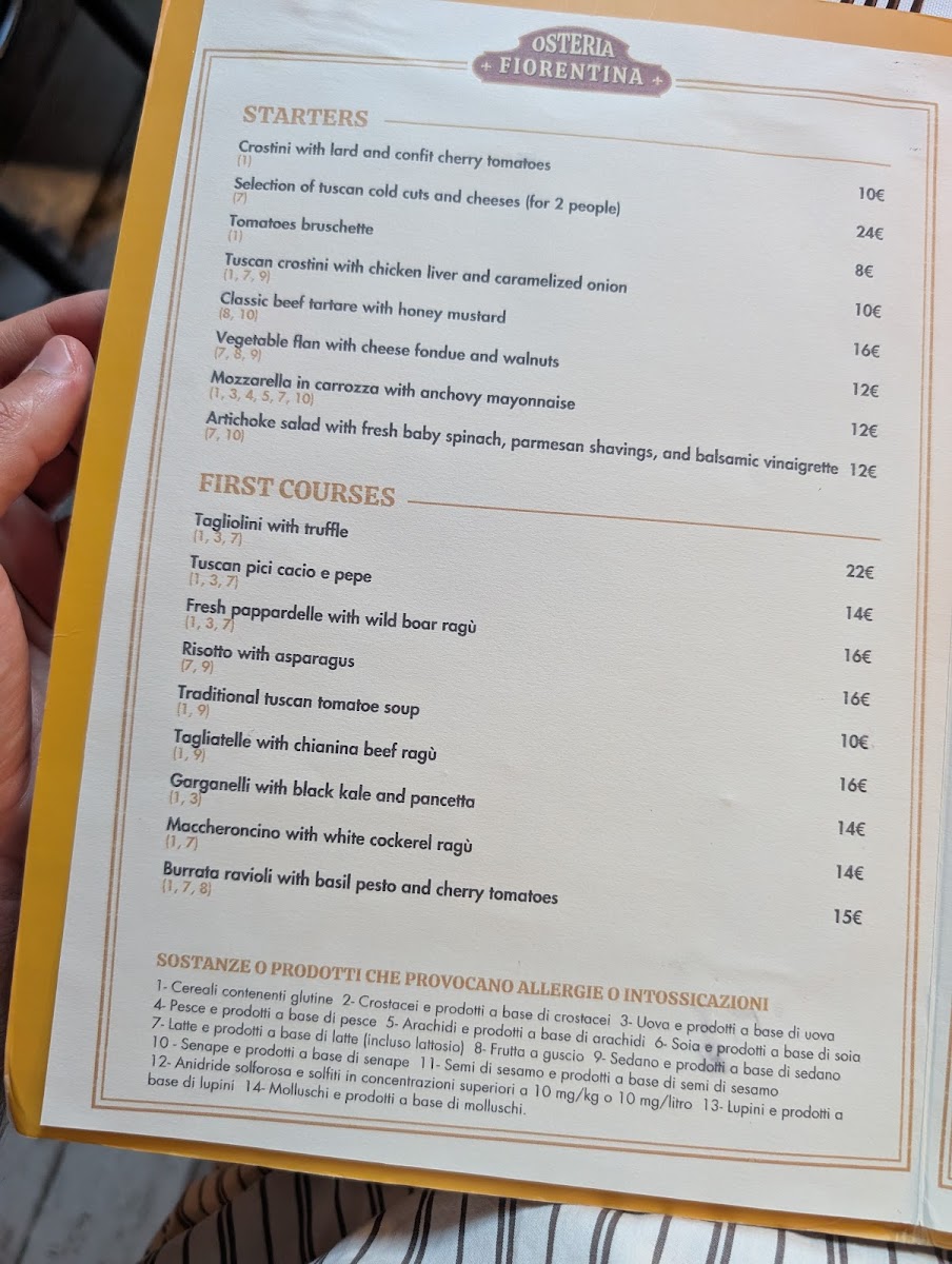 Menu Belle Donne Bistrot-5