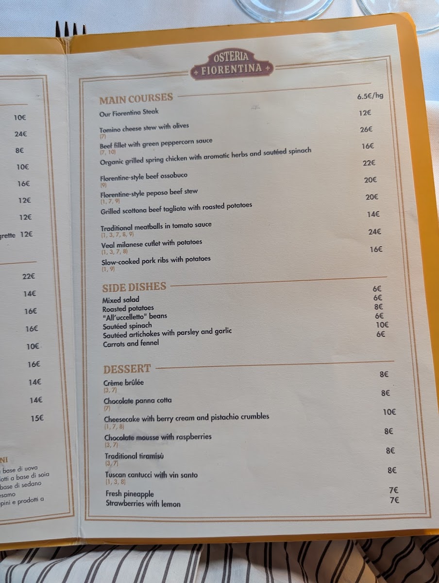 Menu Belle Donne Bistrot-7