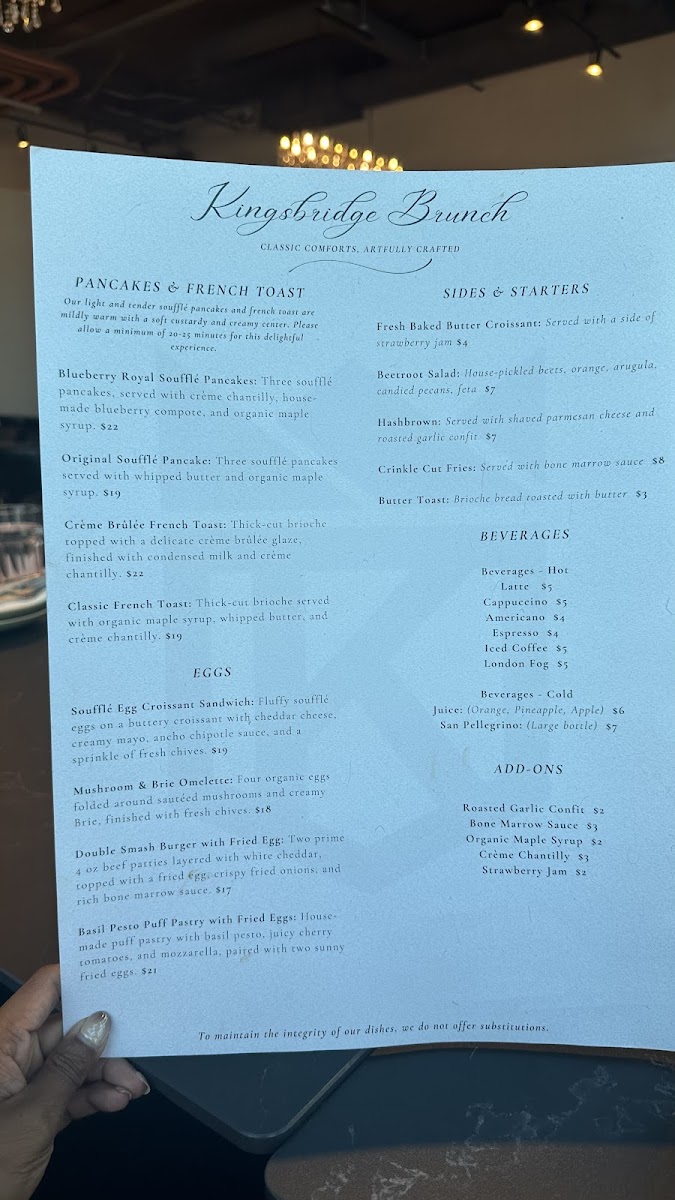 Menu Belle Vie Cafe & Eatery- Mississauga-4