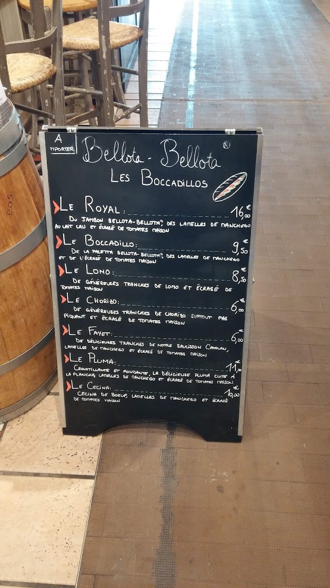 Menu Bellota-Bellota Halles De Lyon Paul Bocuse-6