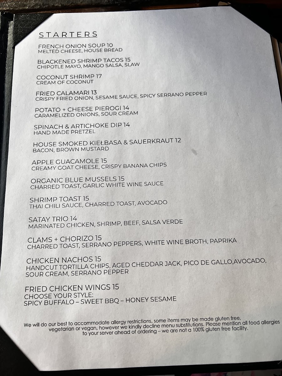 Menu Bell's Mansion-4