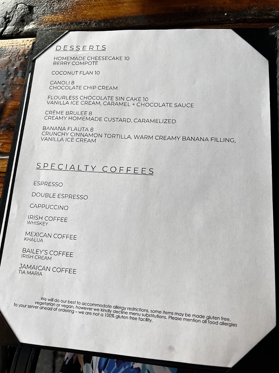 Menu Bell's Mansion-9