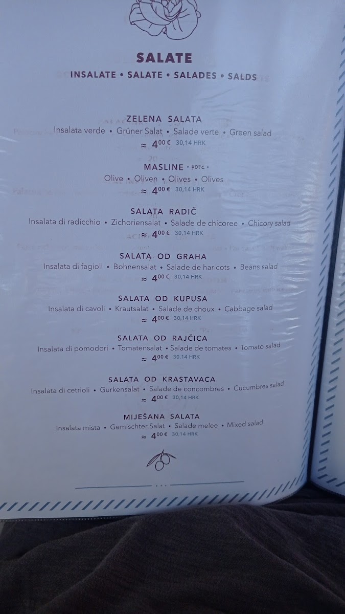 Menu Belona-9