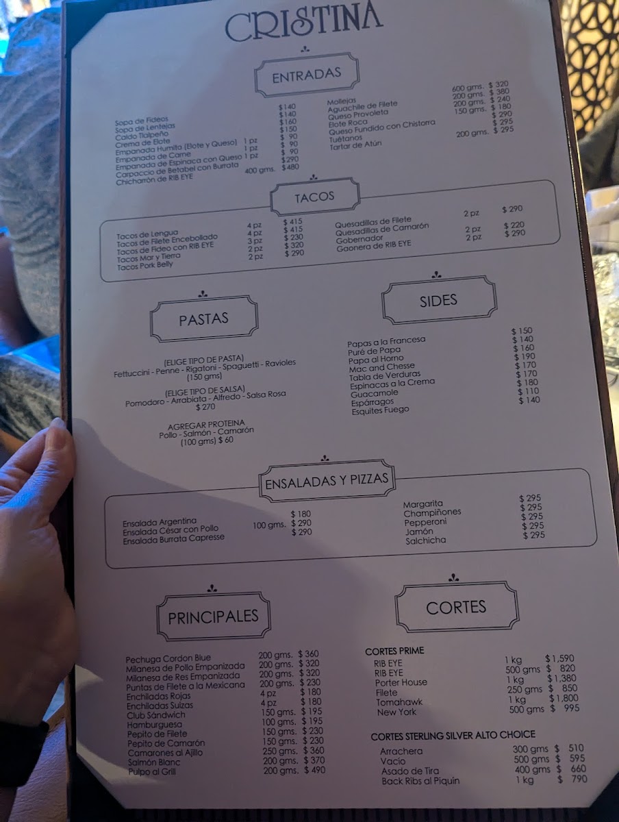 Menu Beluga Gdl-10