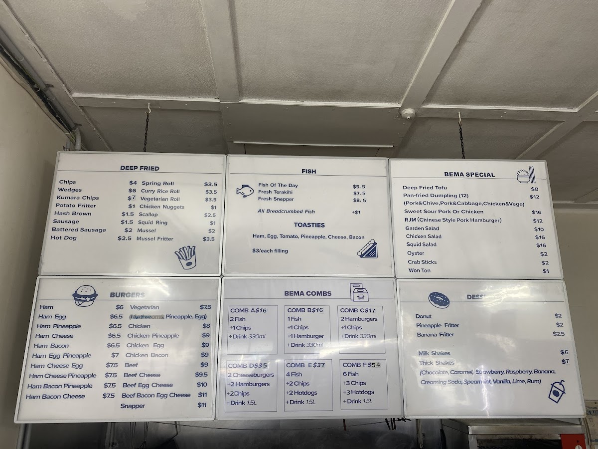 Menu Bema Takeaway & Cafe-2
