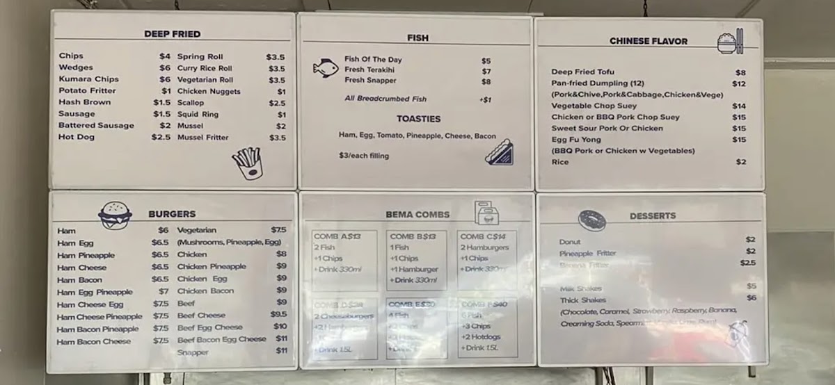 Menu Bema Takeaway & Cafe-4