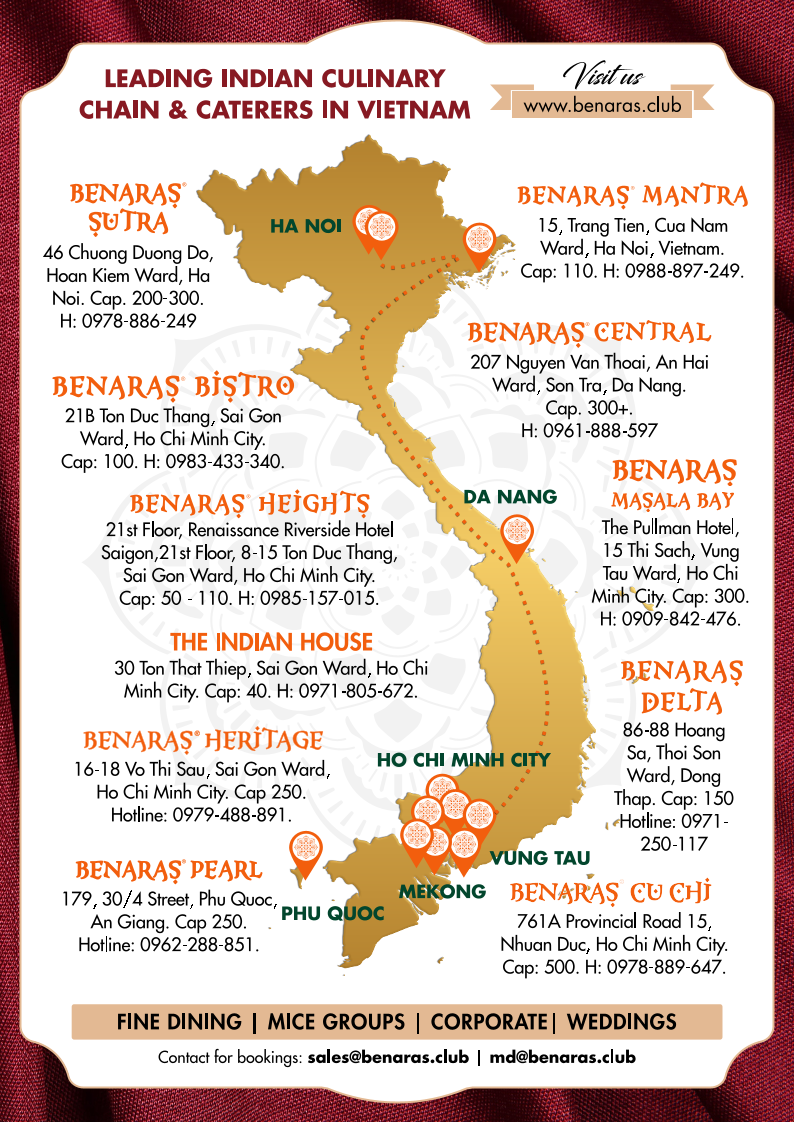 Menu Benaras Masala Bay, Indian Restaurant (Vung Tau)-1