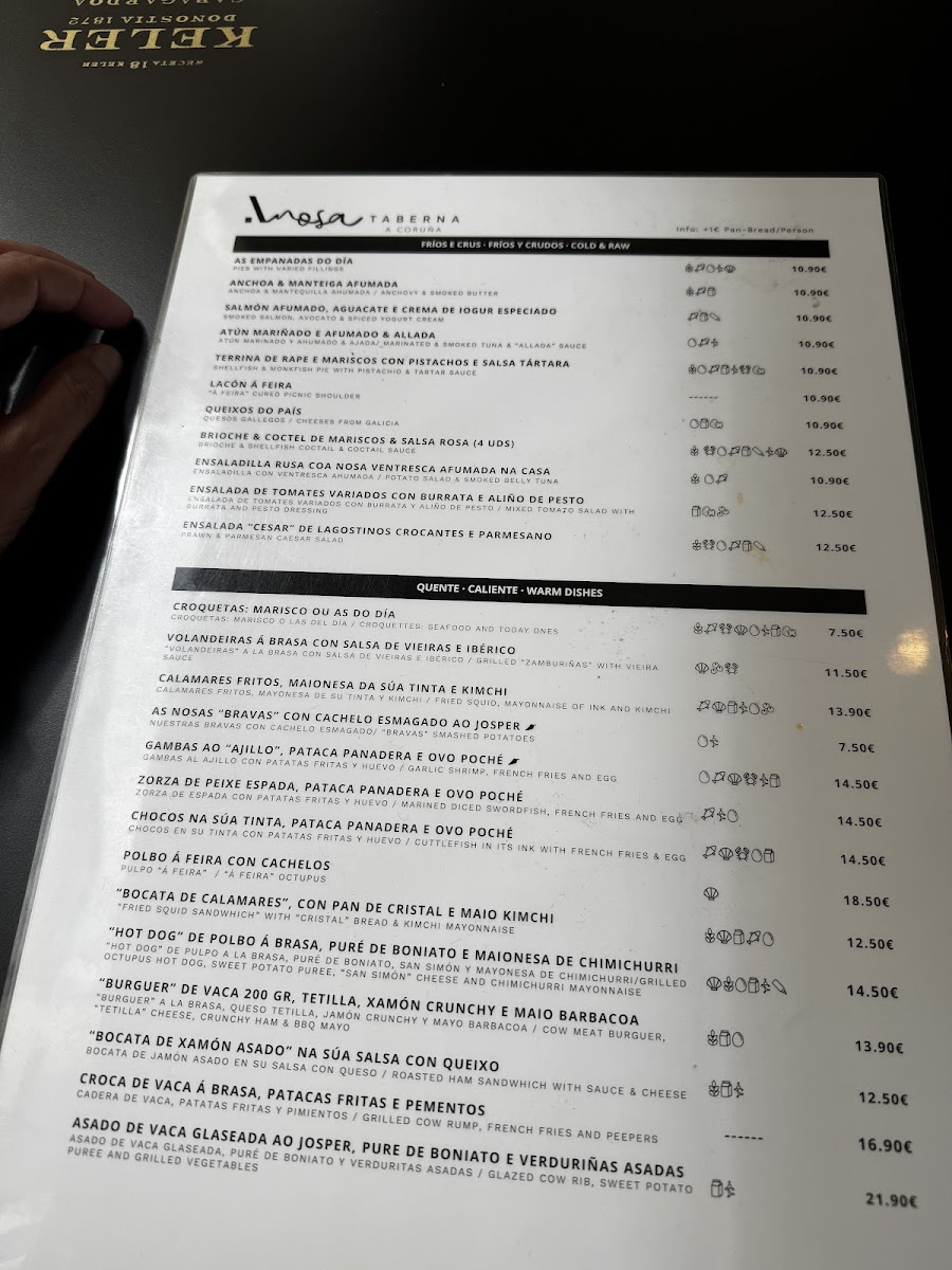 Menu Benboa-2