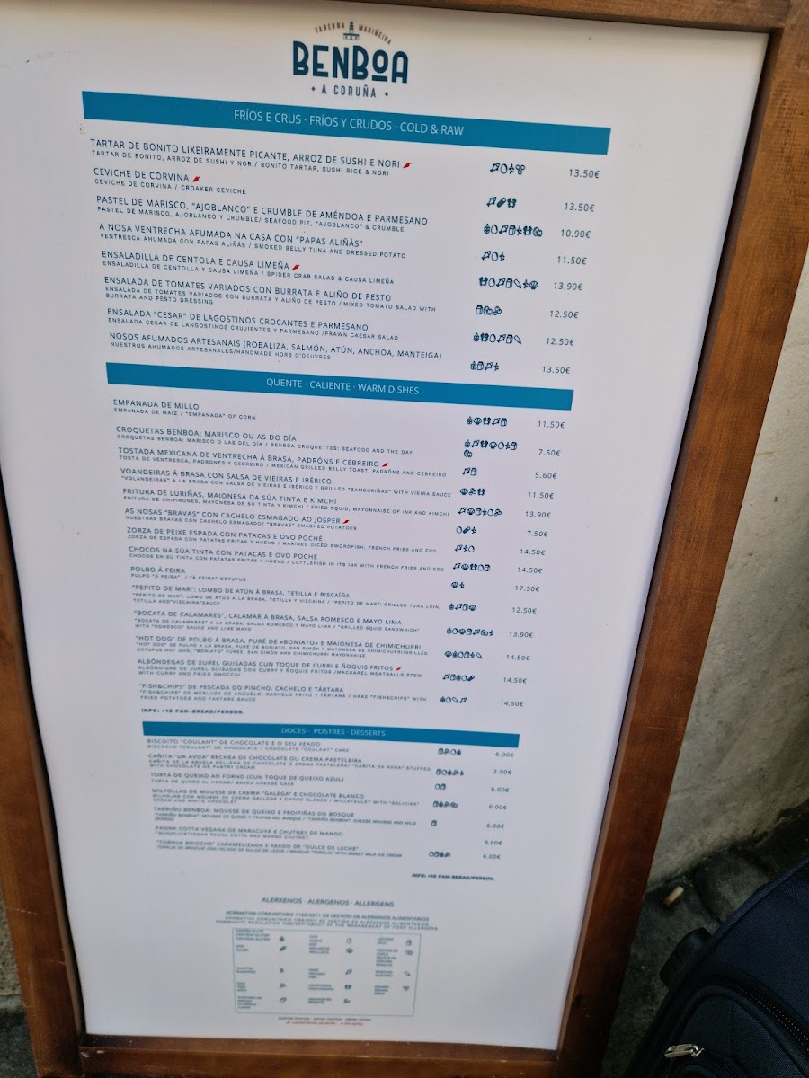 Menu Benboa-5