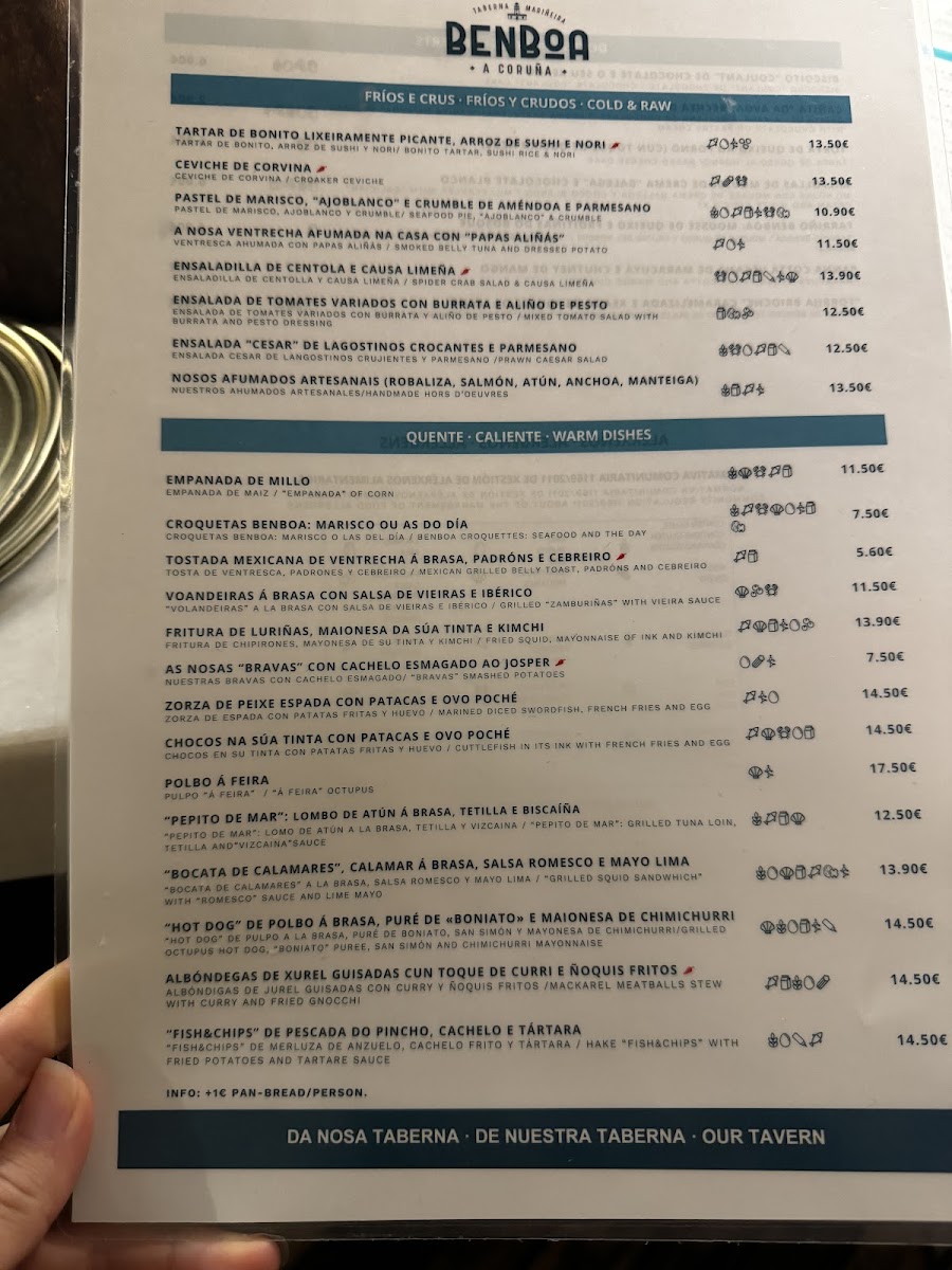 Menu Benboa-7