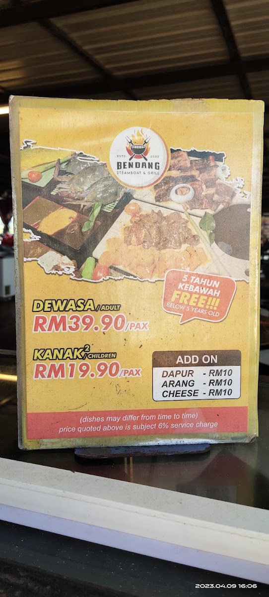 Menu Bendang Steamboat & Grill-5