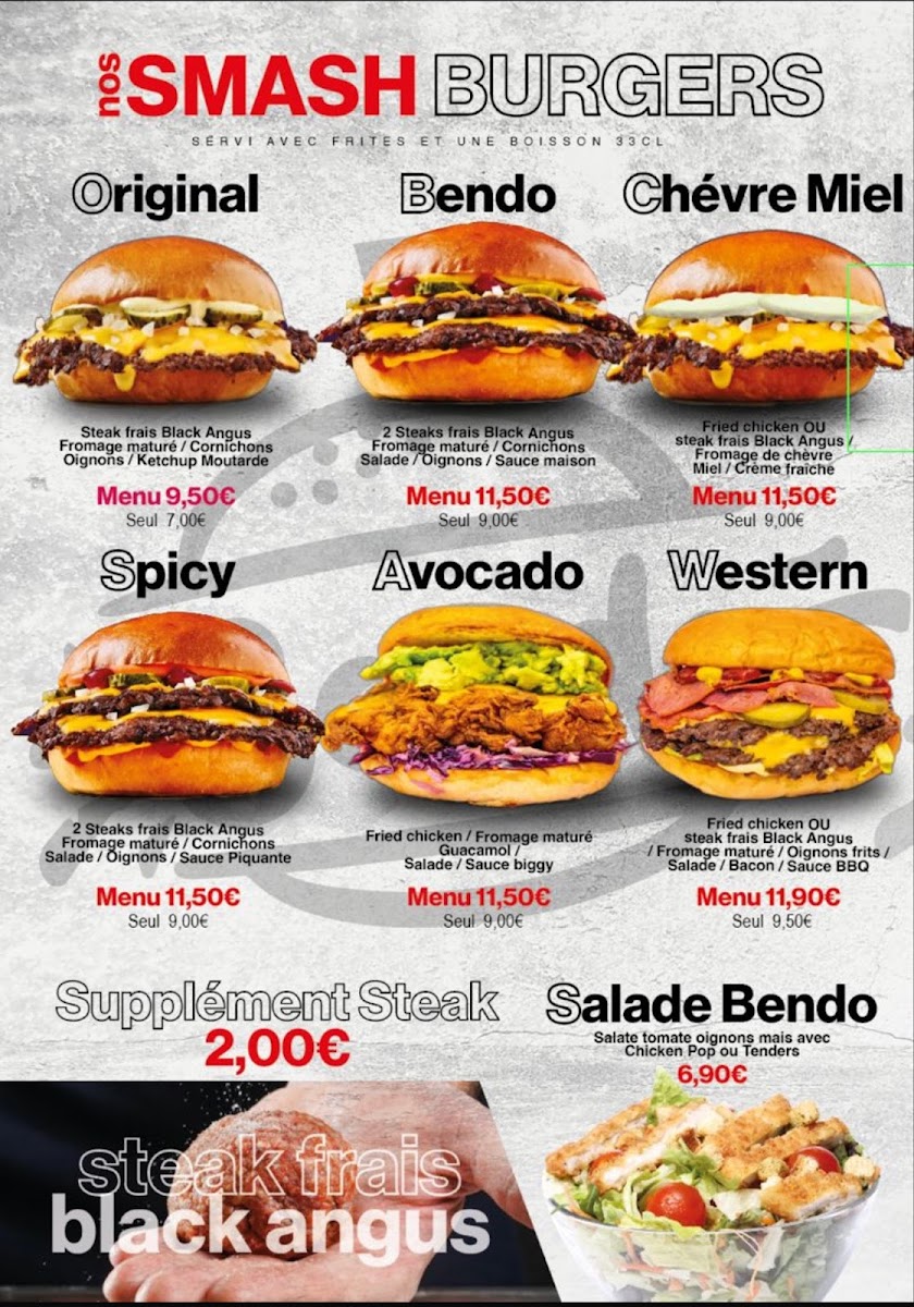 Menu Bendo - Restaurant Halal Rueil Malmaison-4