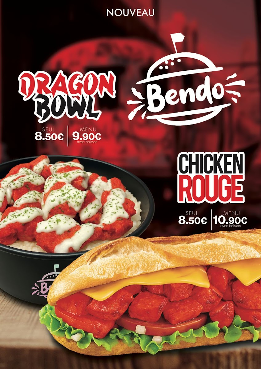 Menu Bendo - Restaurant Halal Rueil Malmaison-7