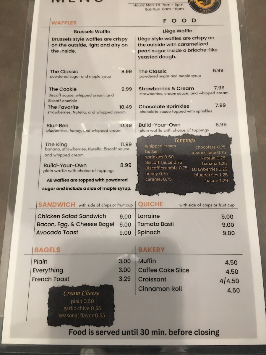 Menu Benelux Café-8