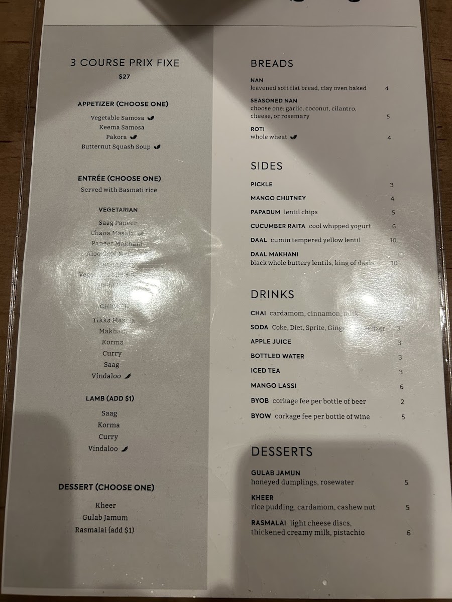 Menu Bengal Tiger-6