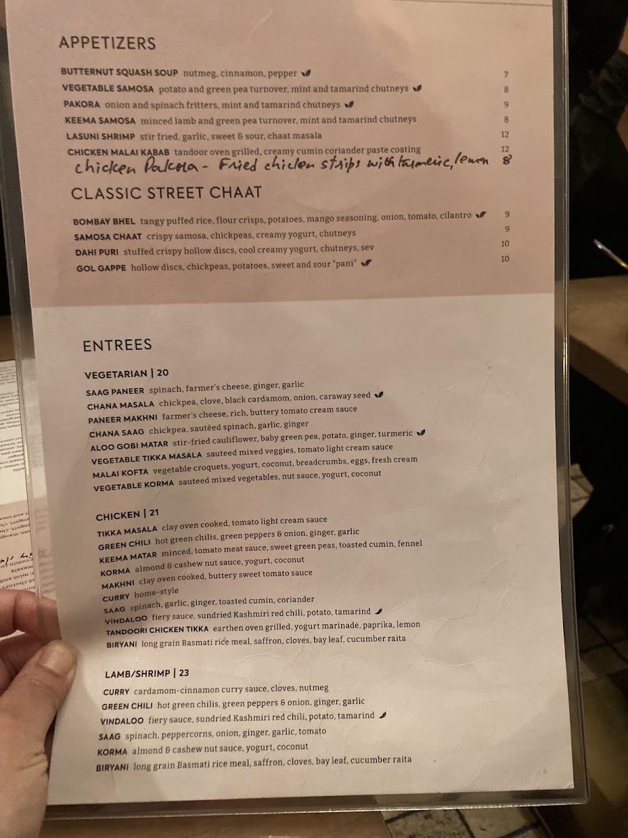 Menu Bengal Tiger-7