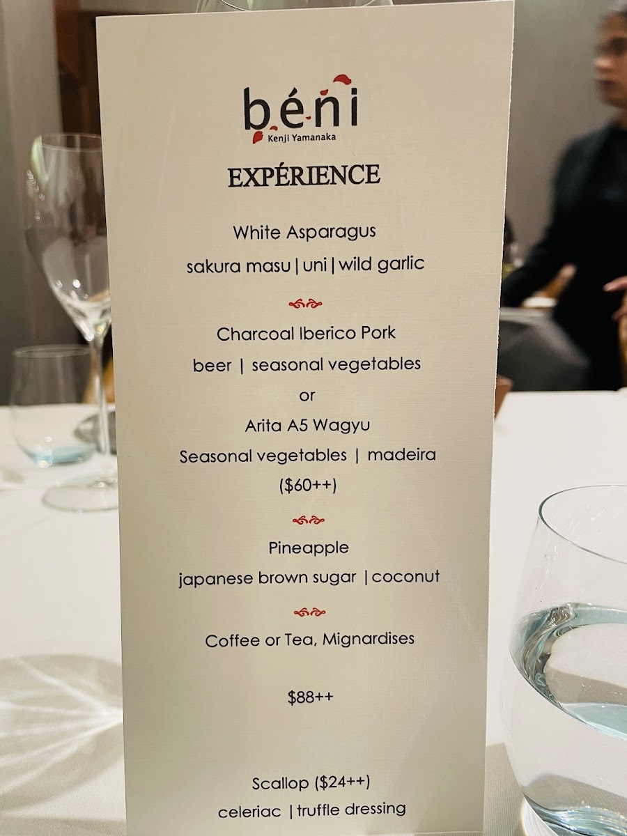 Menu Béni Singapore-2