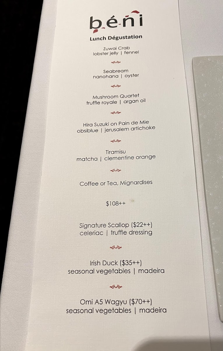 Menu Béni Singapore-5