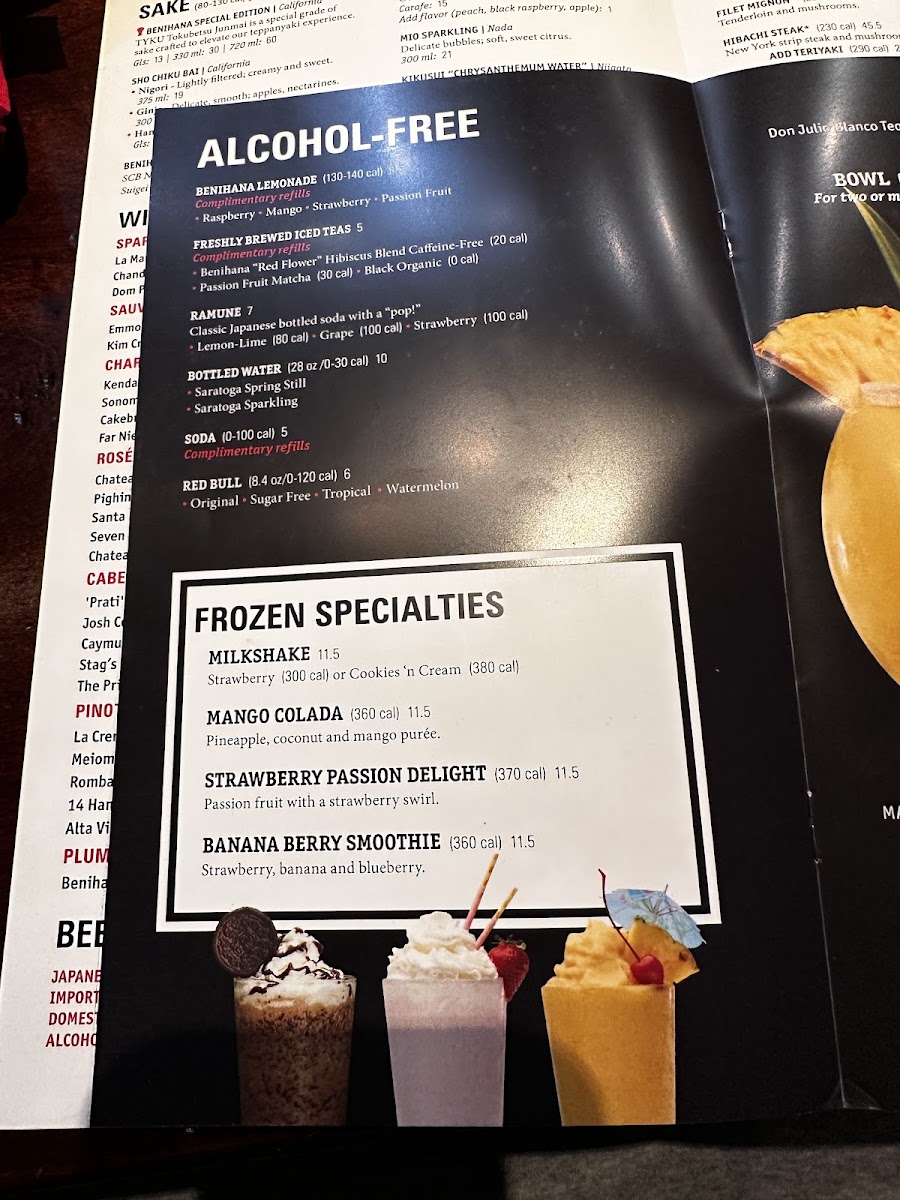 Menu Benihana - New York West-6