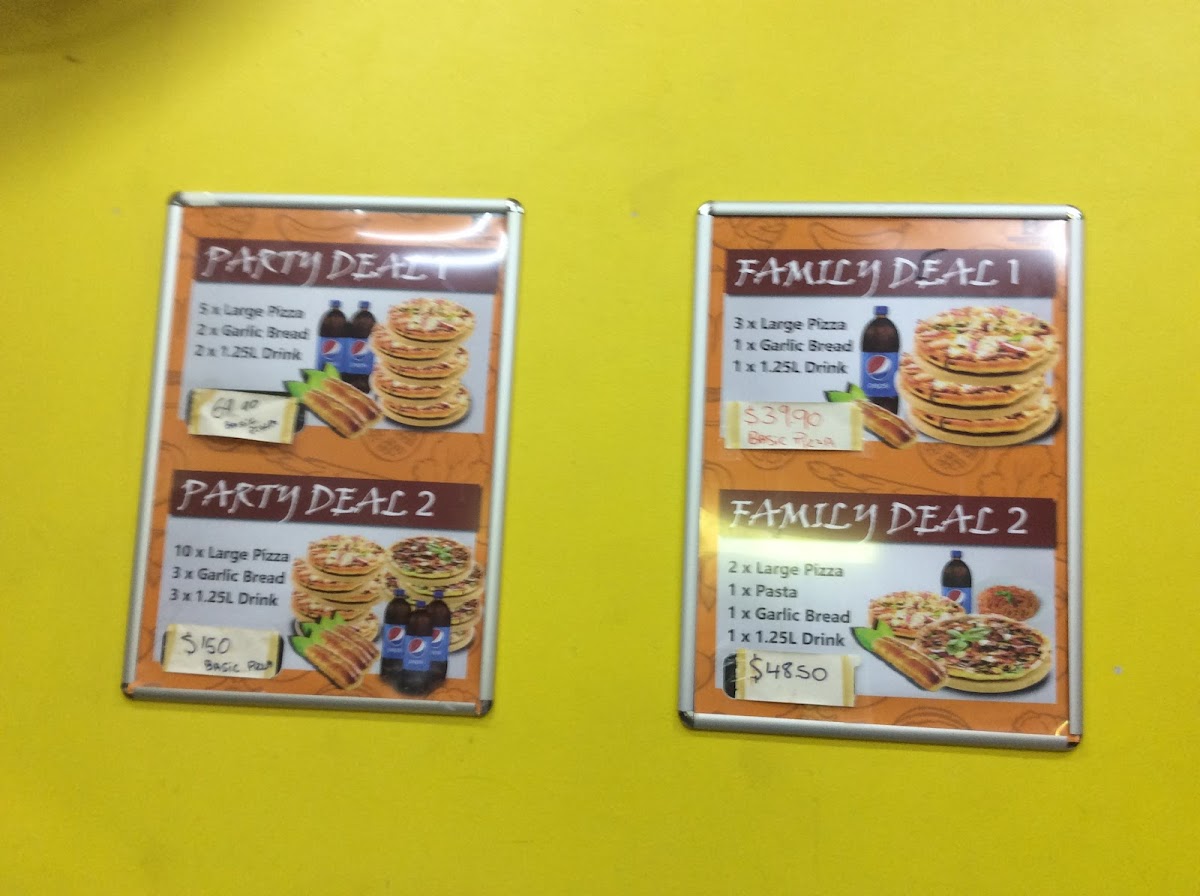 Menu Benny Boy's Pizza-9