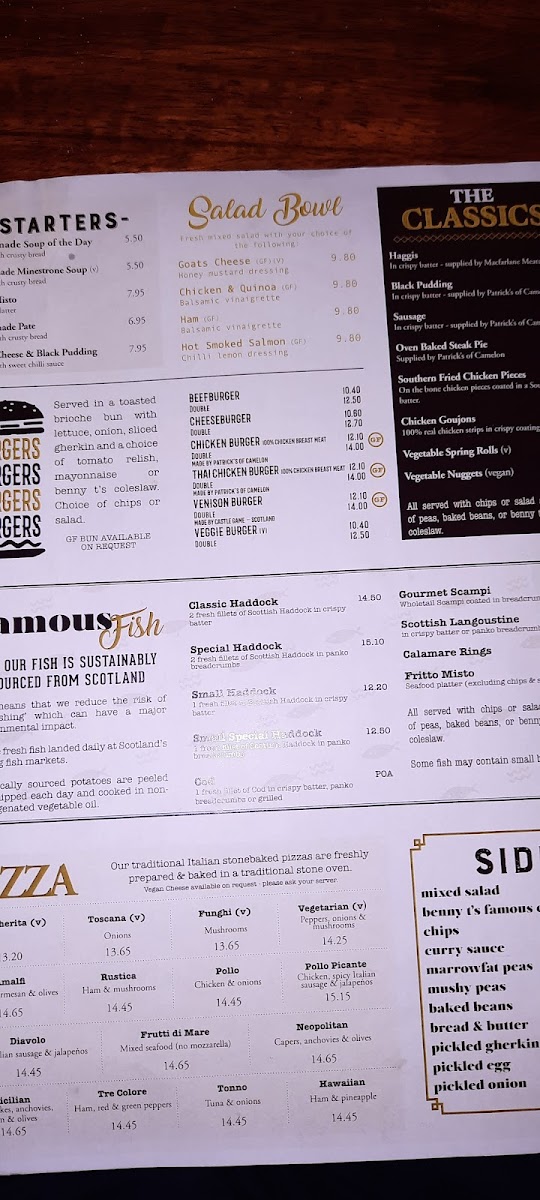 Menu Benny T’S-5