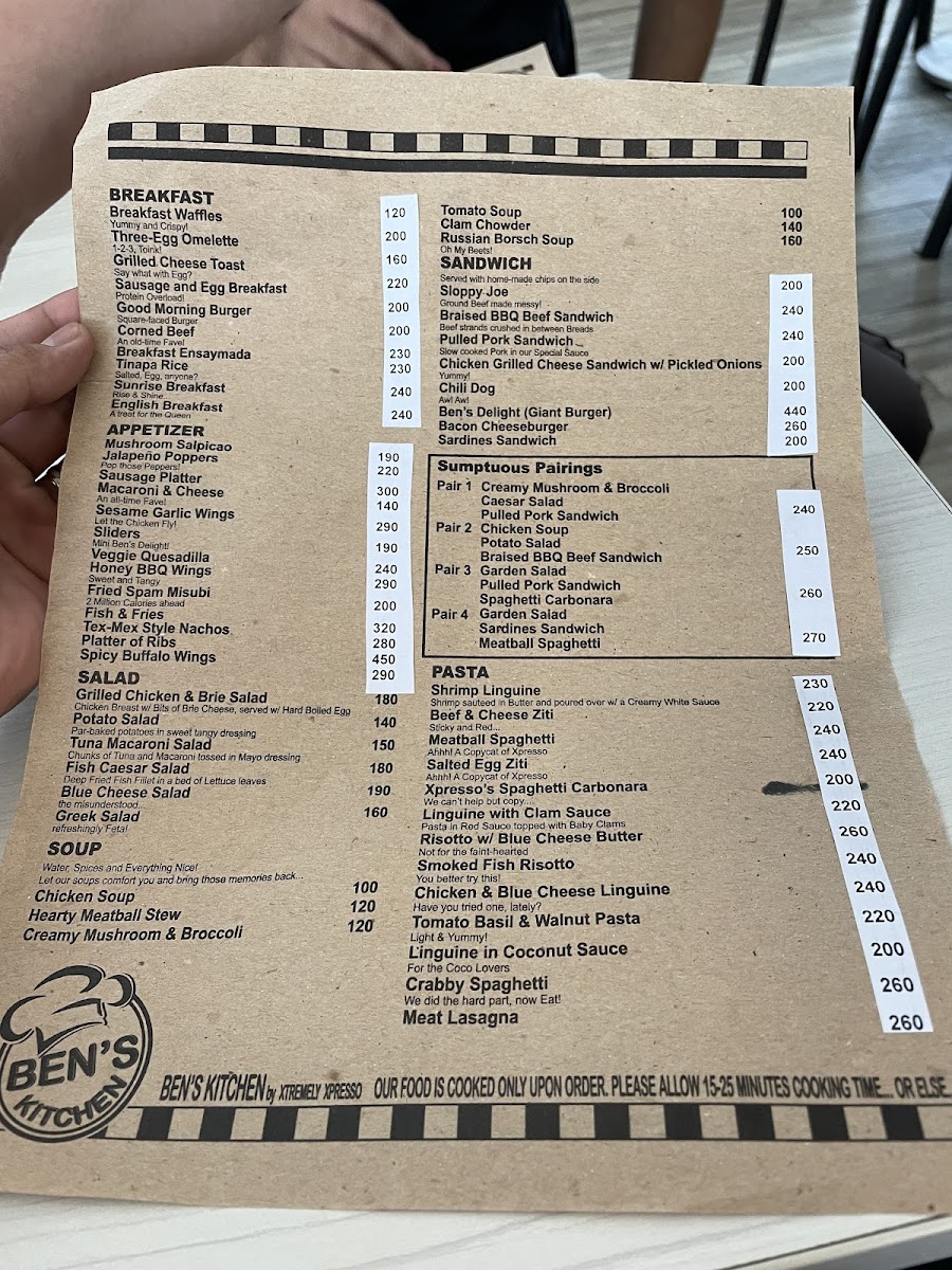 Menu Ben's Kitchen-6