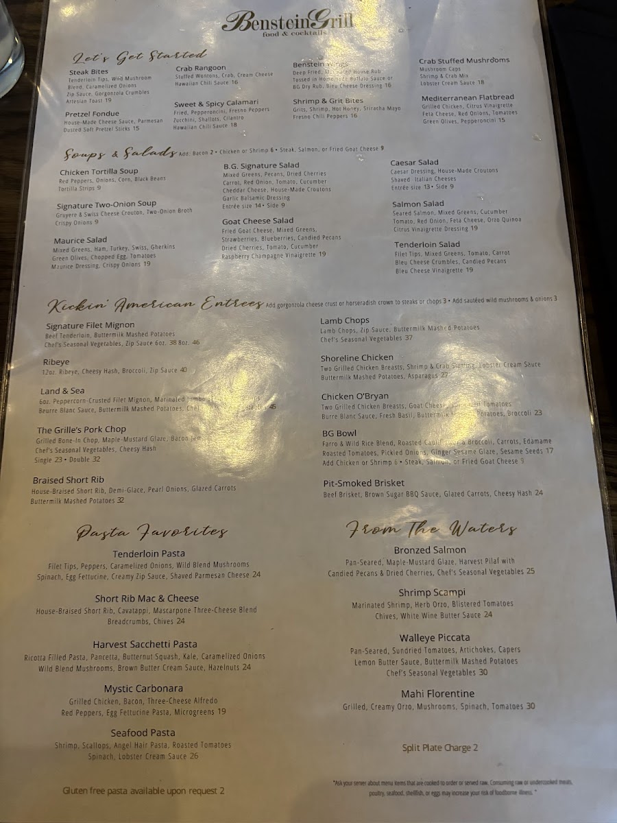 Menu Benstein Grille-1