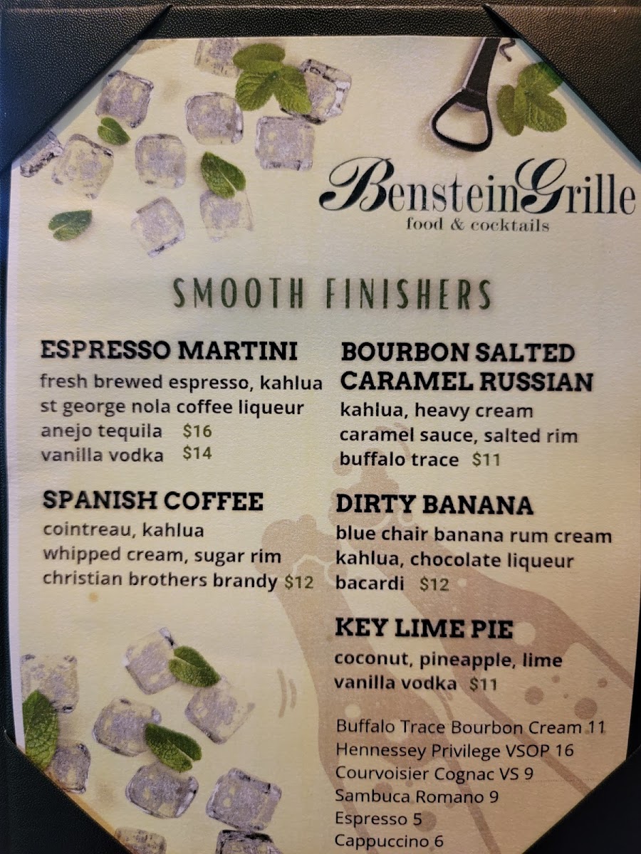 Menu Benstein Grille-9