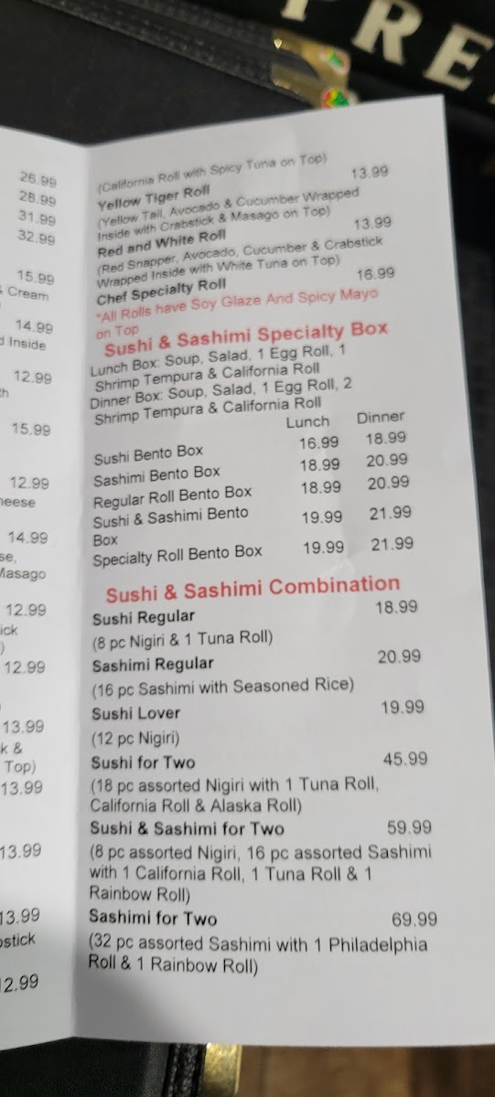 Menu Bento Sushi Japanese Restaurant-6