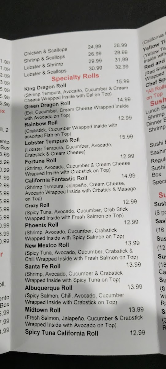 Menu Bento Sushi Japanese Restaurant-7